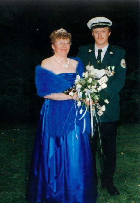 1985: König Gerd Lünebrink - Königin Rosi Marckhoff