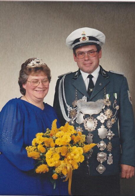 1987: König Manfred Kortenstedde - Königin Brigitte Paßmann