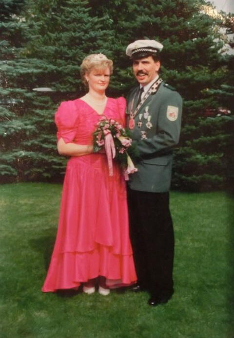 1991: König Ralf Littau - Königin Mechtild Littau