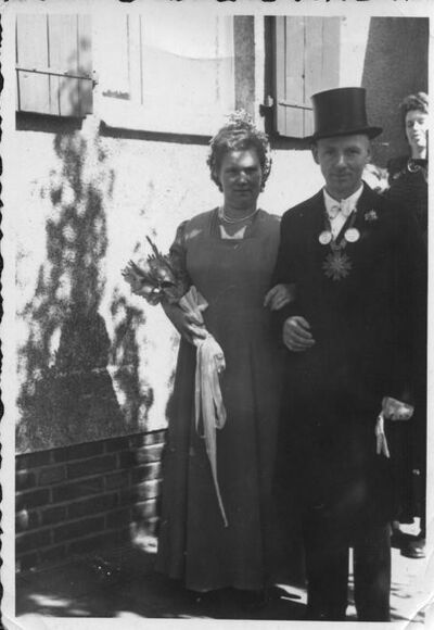 1950: König Heinrich Stein - Königin Loni Hesener / König Alois Tietz - Königin Maria Sievert